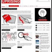 Illustrations for Uprising Movements Website