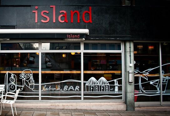 Island Bar Window 2011